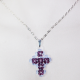 Small Cross - Trina-Silver Chain - 2